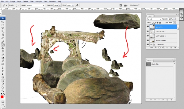Creation of Caveman's day out :): Step 11